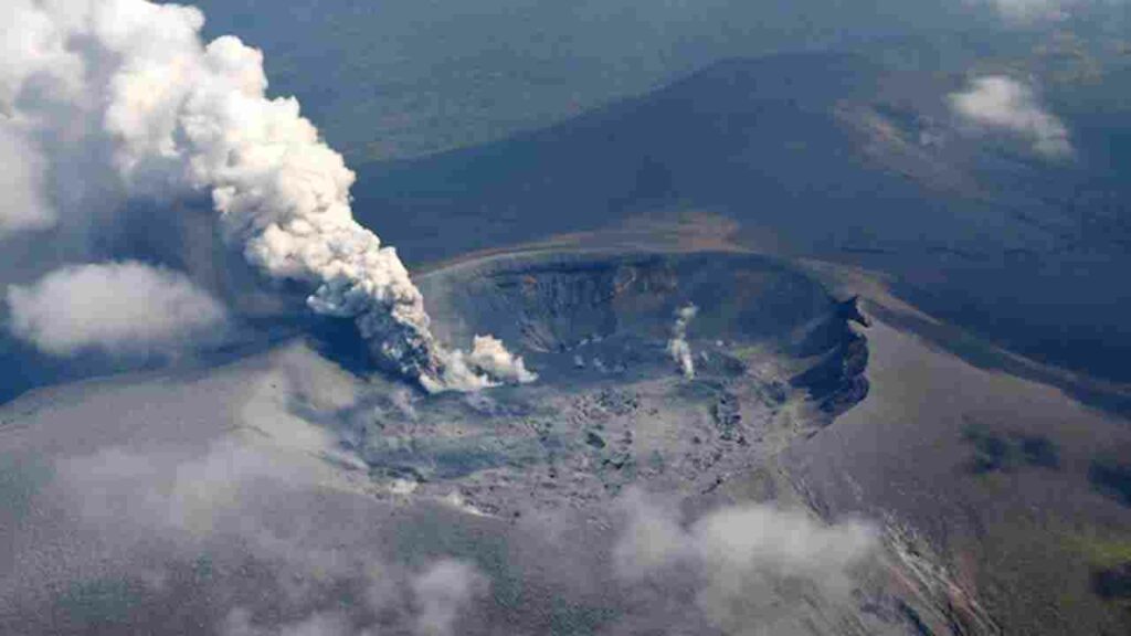Japan Volcano Eruption