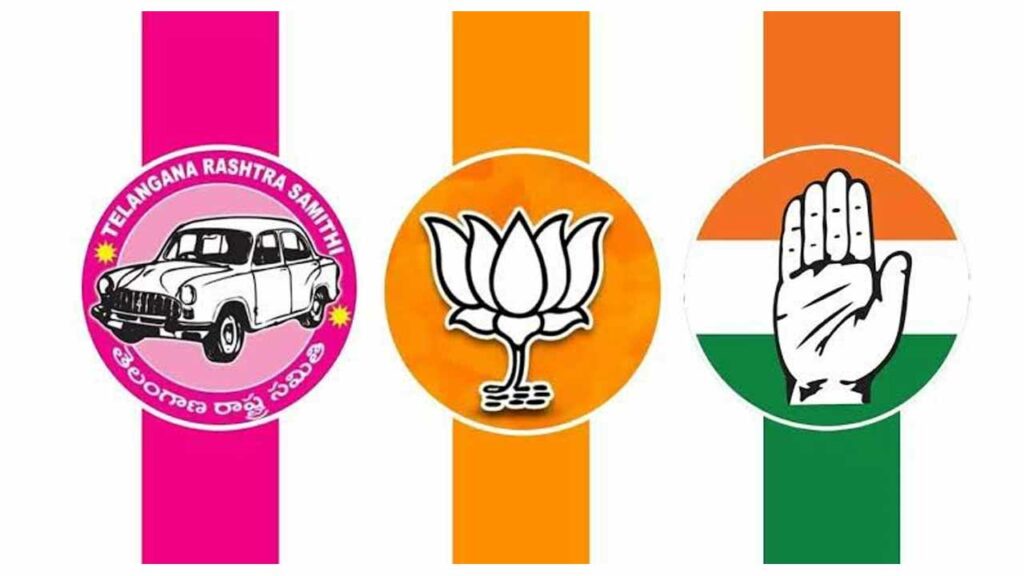 Telangana Brs , Bjp , Congr