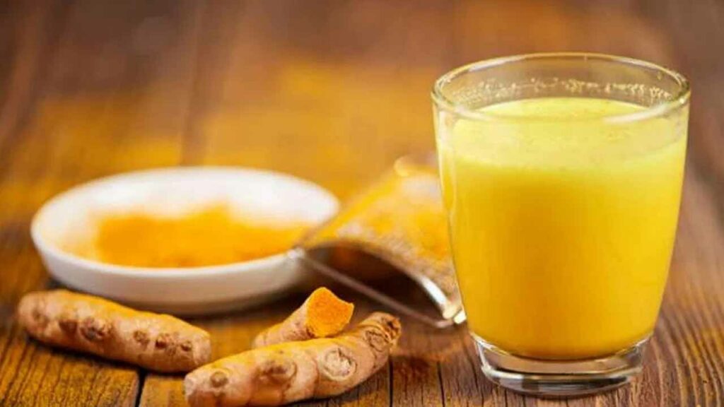 Benefits of drinking milk mixed with turmeric...and is it good to drink this milk at night?