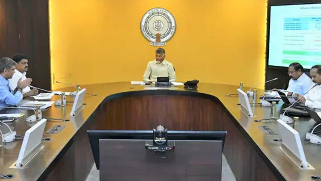CM Chandrababu reviews state's gross domestic product