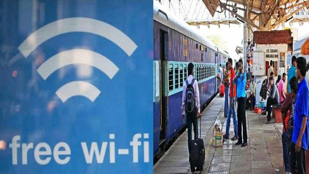 Good news for railway passengers.. Free WiFi at 6,115 stations across the country
