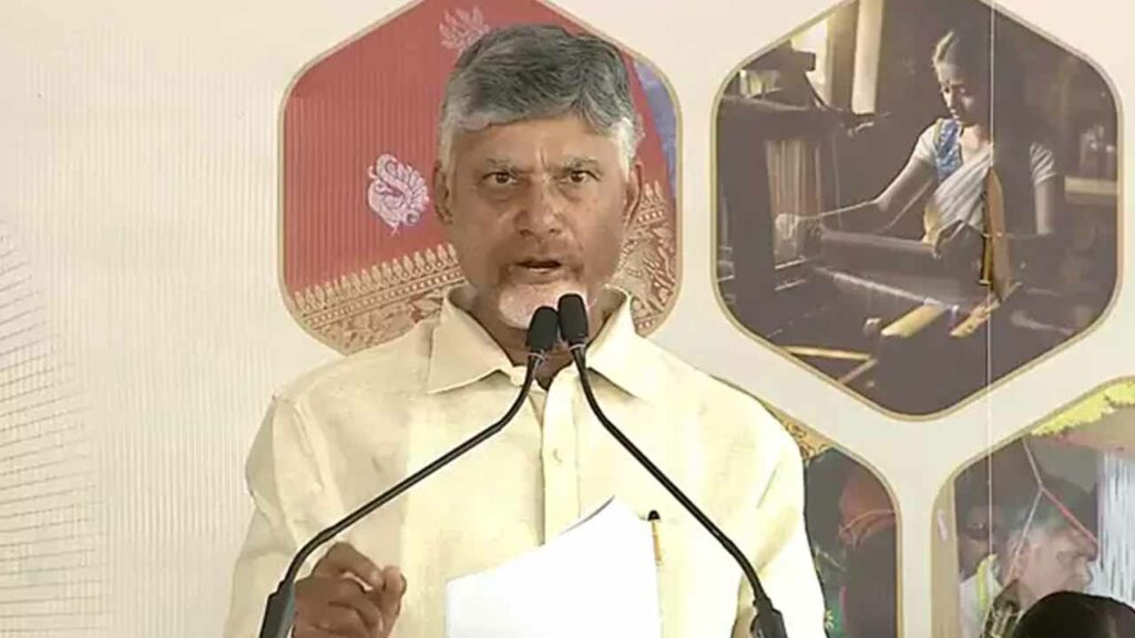 Handloom weavers are a reflection of Indian tradition: CM Chandrababu