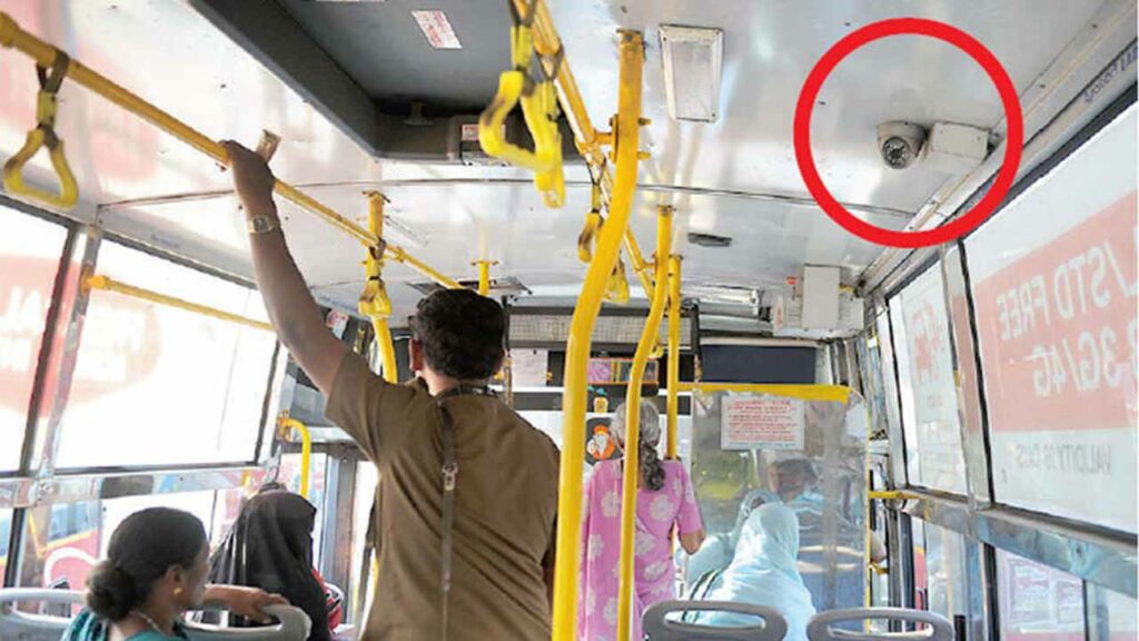 Cctv Camera Bus