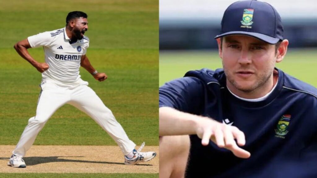 Mohammed Siraj, Stuart Broad