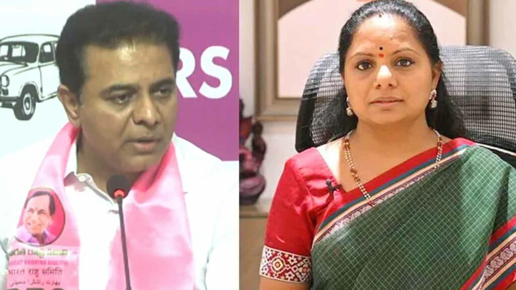 KTR responds for the first time on MLC Kavitha's suspension..what does he mean..?