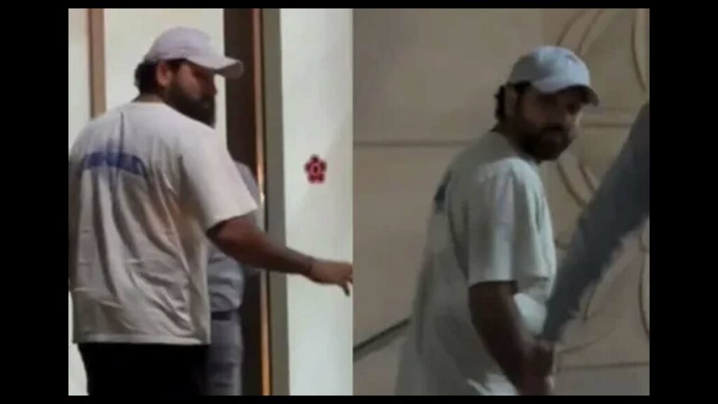 Rohit Sharma Spotted At Hos
