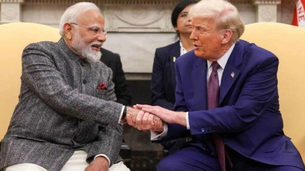 The US President who came down... is ready to talk to Prime Minister Modi...