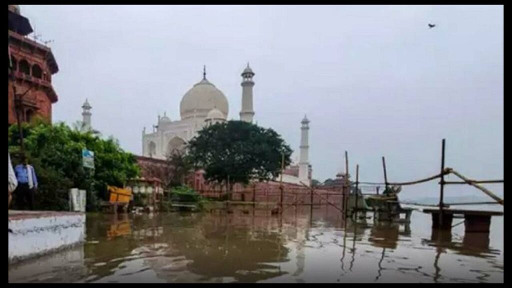Yamuna Flood Waters Touch T